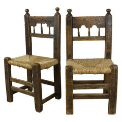 Antique 17th Century Spanish Chairs