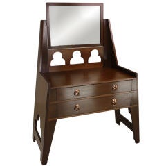 Liberty of London Arts and Crafts Walnut Dressing Table