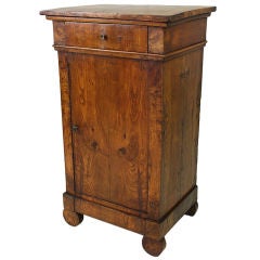 Richly Colored Antique French Ash Cupboard