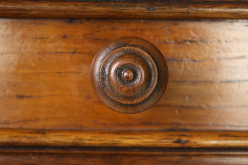 Handsome Antique French Chestnut Cabinet In Good Condition For Sale In Port Chester, NY