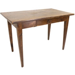 Antique French Walnut Writing Table