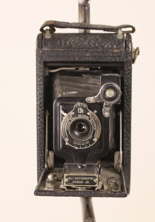 20th Century Vintage Kodak Camera Lamp Base For Sale