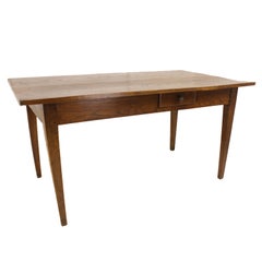 Antique French Elm Writing Table