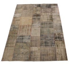 Fine Antique Patchwork Turkish Carpet
