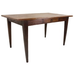 Antique French Pine Writing Table