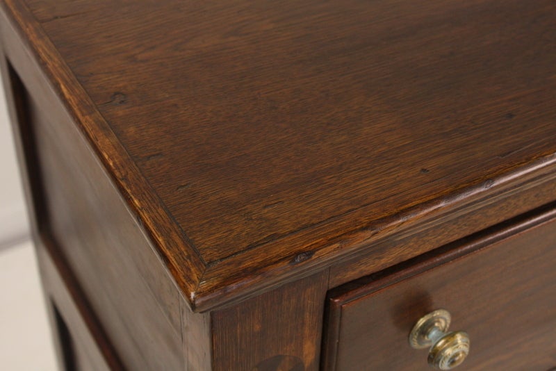 Early Period Welsh Oak and Fruitwood Server