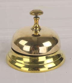 Vintage Brass Counter Bell