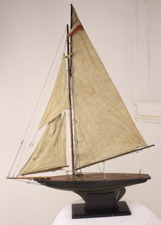 EIGHT Vintage English Pond Yacht Models Collection REDUCED 2