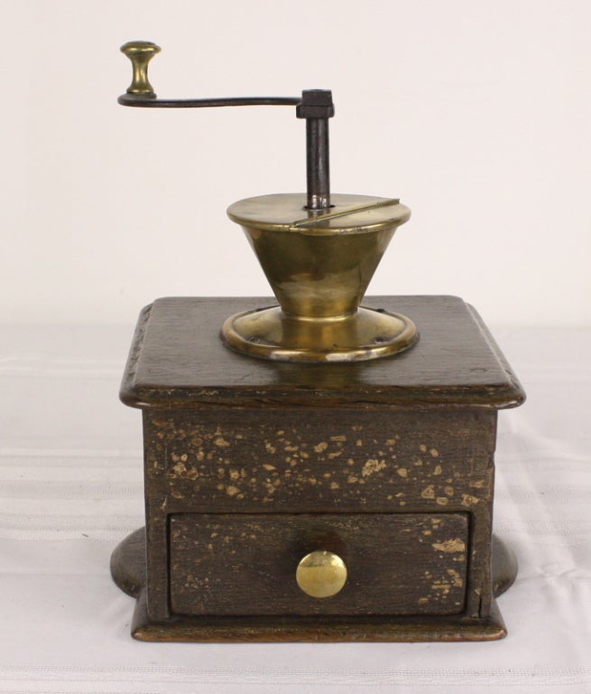 19th Century Collection of Seven Antique French Coffee Grinders