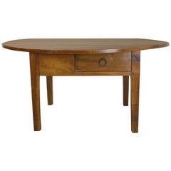 Antique Oval Cherry Coffee Table