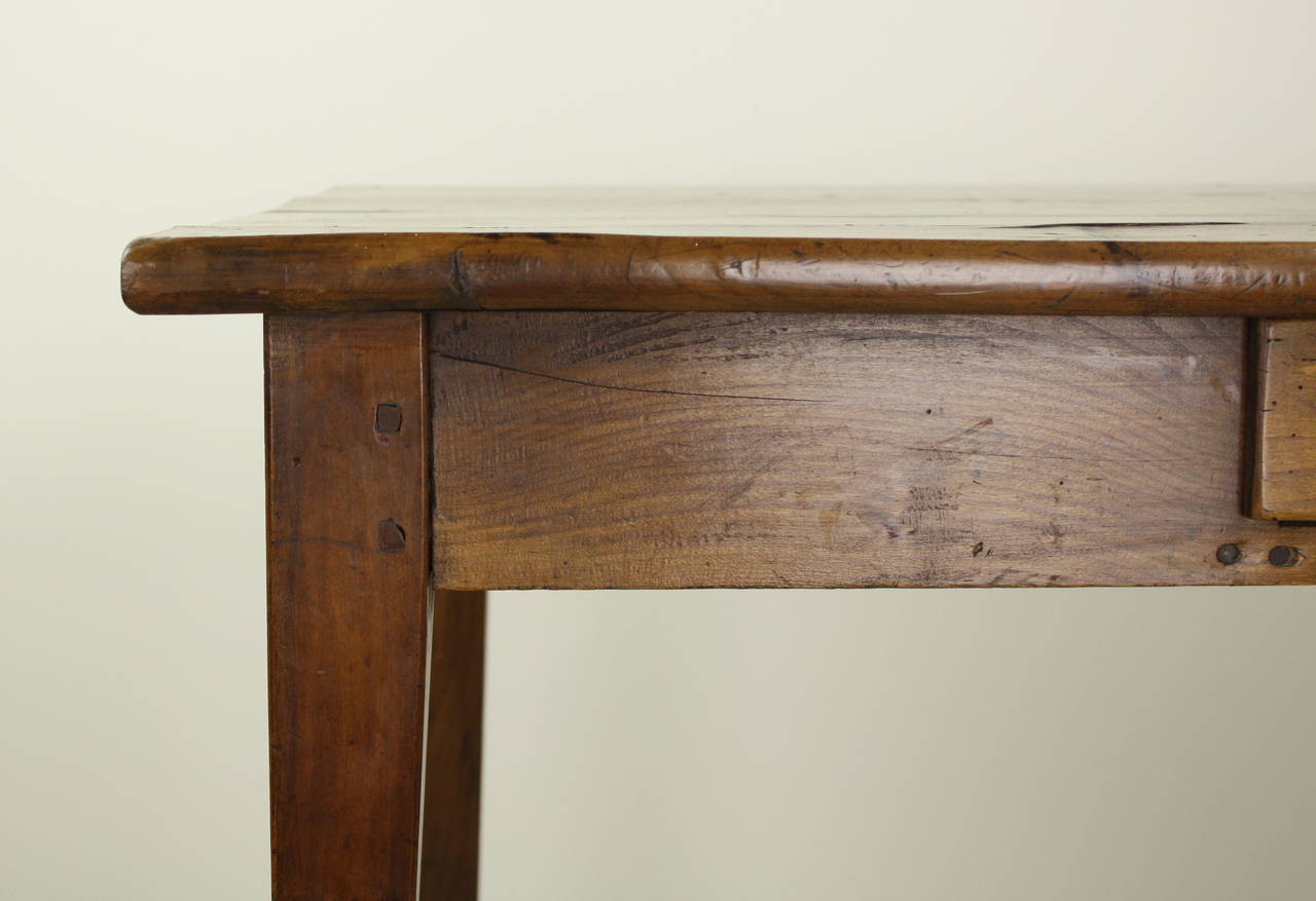 French Antique Cherry Writing Table 4