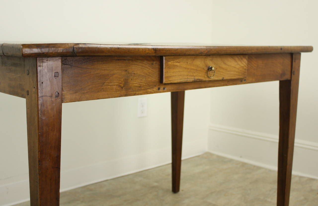 French Antique Cherry Writing Table 5