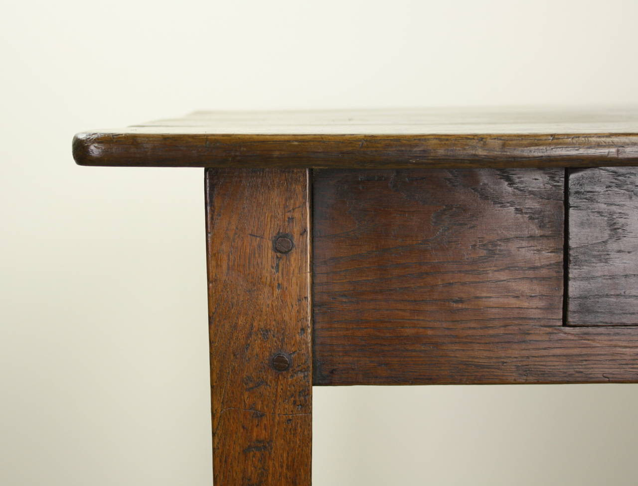 Antique Oak Writing Table 1