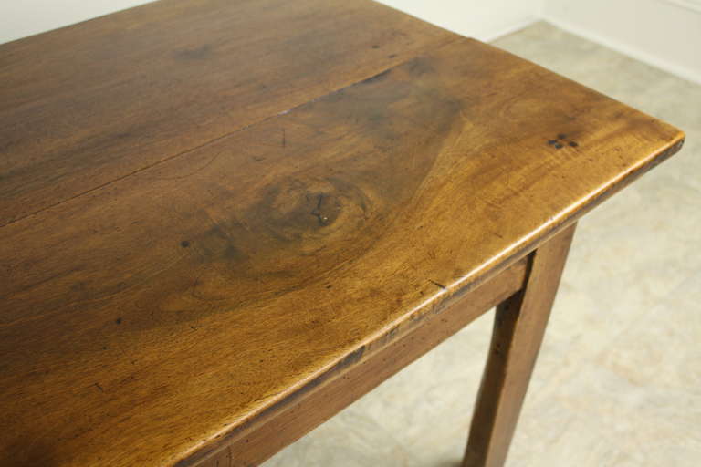 Wood Antique French Walnut Coffee Table
