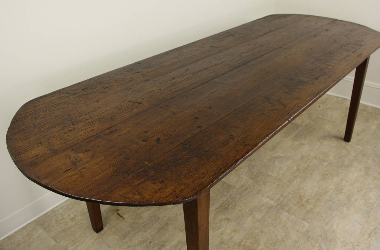 oval farm table