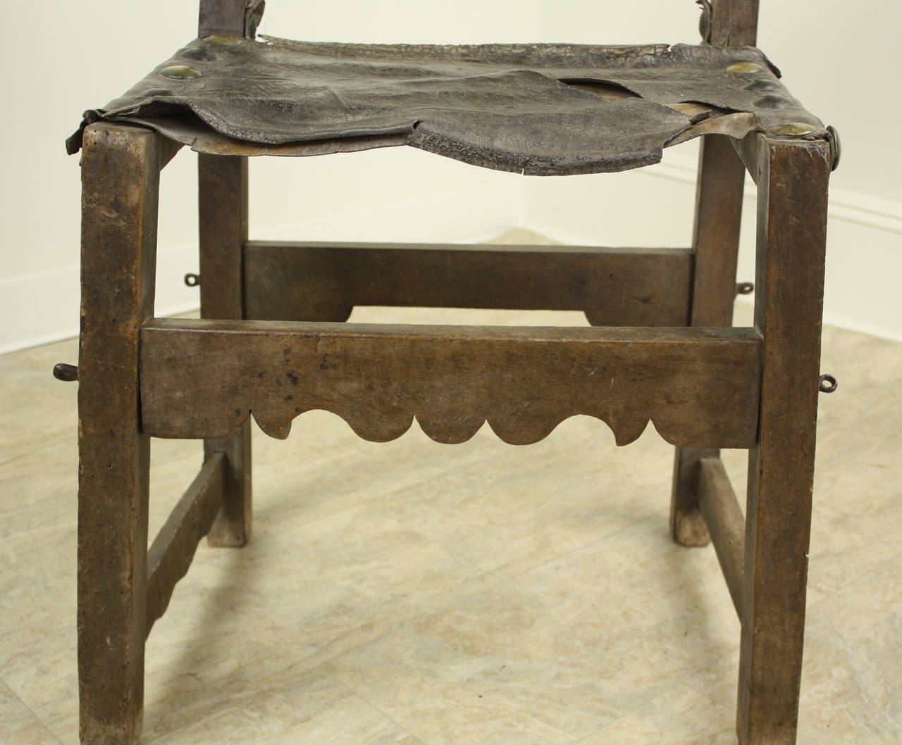 Museum Quality Early Spanish Chair 3