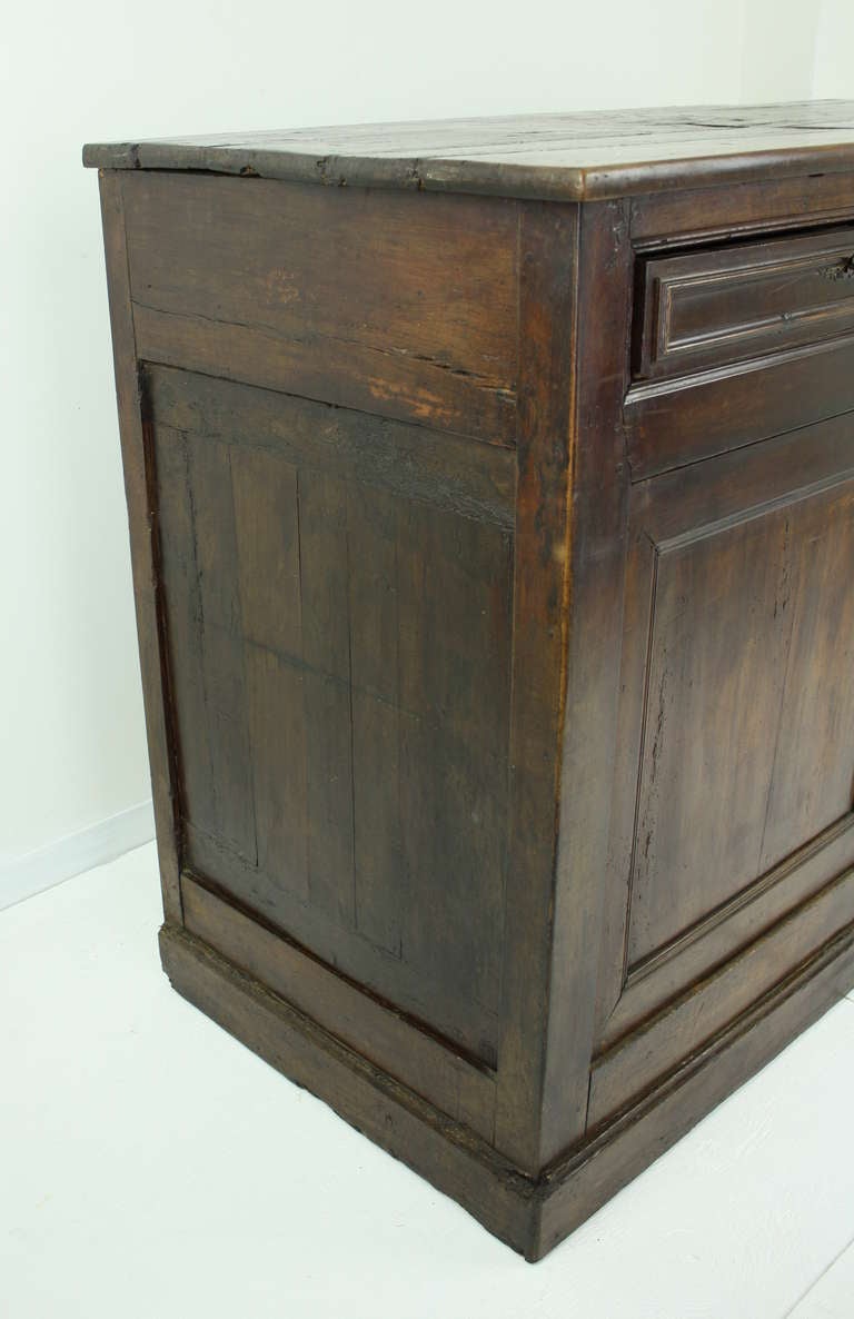 Large Antique French Chestnut Buffet 2
