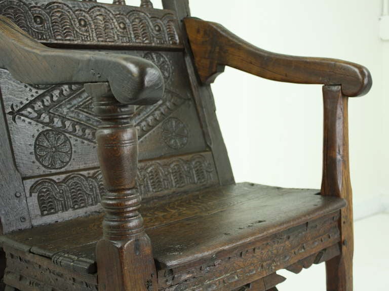 16th Century English Wainscot  Armchair 2