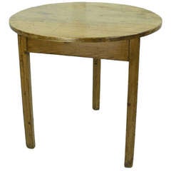 Antique Welsh Pine Cricket Table