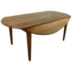 Excellent Large Cherry Drop Leaf Dining Table