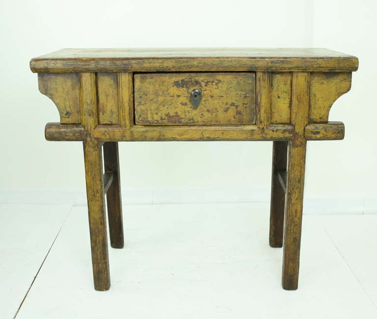 Antique Chinese Farm Console In Good Condition In Port Chester, NY