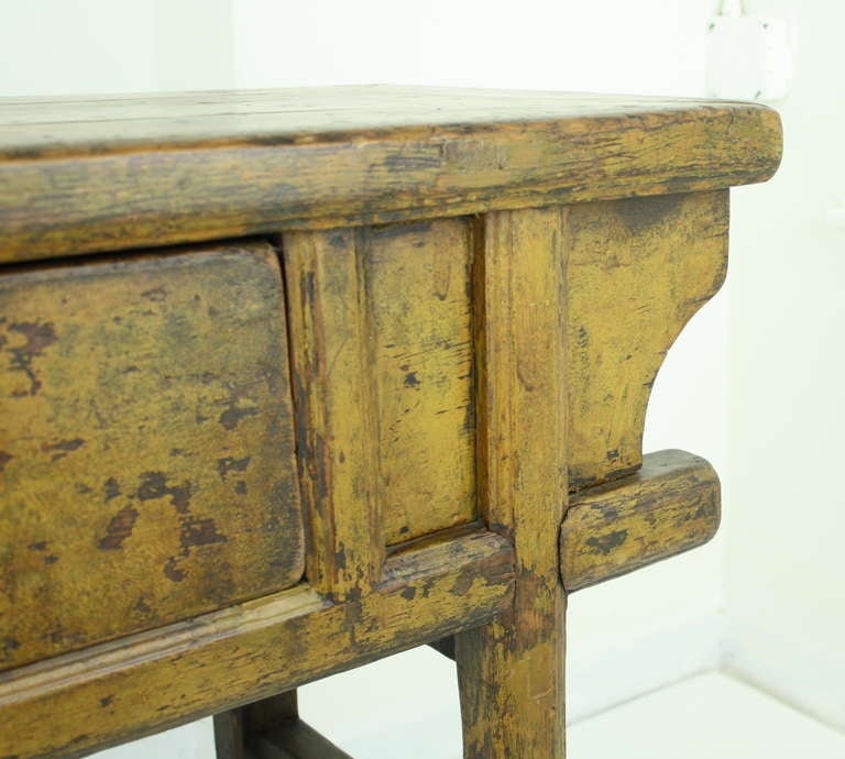 Wood Antique Chinese Farm Console