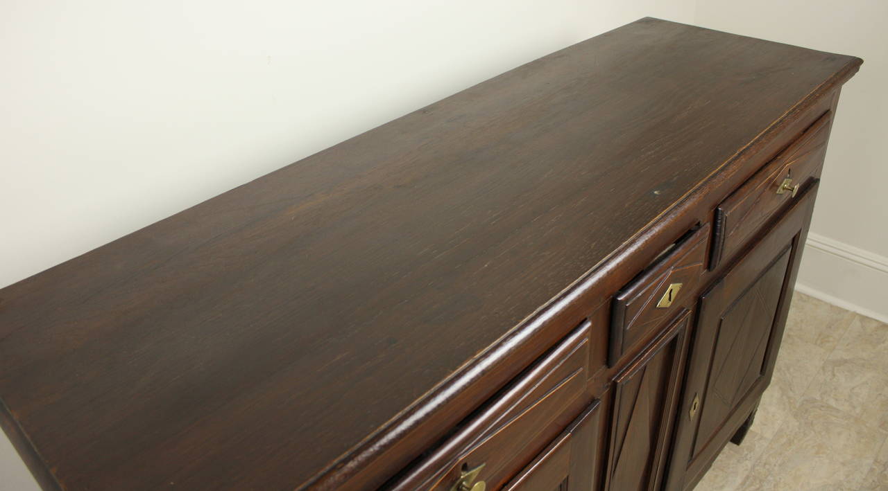 Antique French Chestnut Buffet SATURDAY SALE 2
