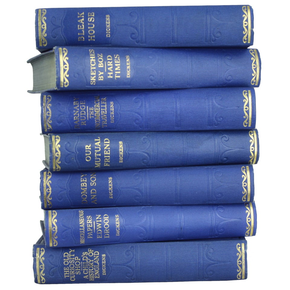 Seven Volumes by Charles Dickens, 1930