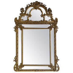 French Gilded Mirror, circa 1820s