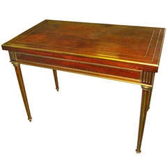 Antique Early 19th Century French Louis XVI Style Game Table