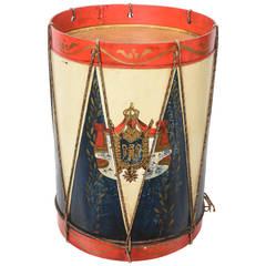 Vintage Italian Tole Drum