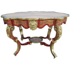 18th Century French Boule Center Hall Table