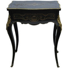 19th Century French Boulle Style, Rosewood Dressing Table