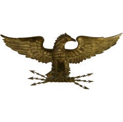 Neo-Classical Carved American Eagle