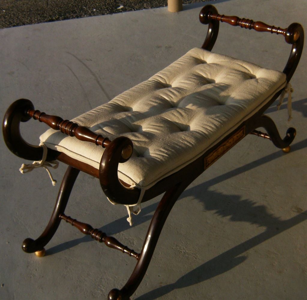 Italian Empire Style Bench