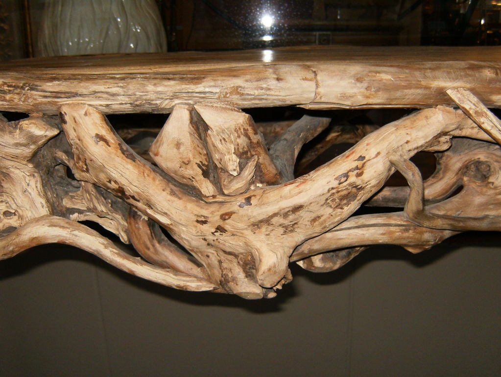 Exceptional Driftwood Console 2
