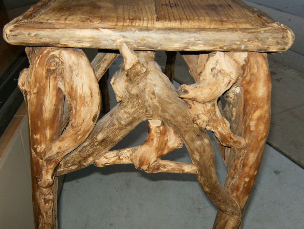 Exceptional Driftwood Console 3