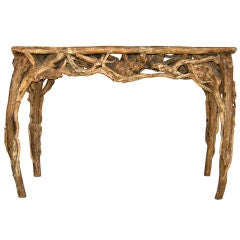 Exceptional Driftwood Console