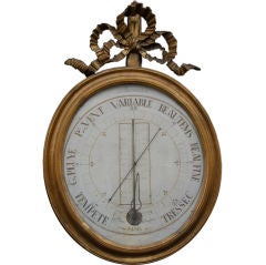 Handsome Period French Barometer