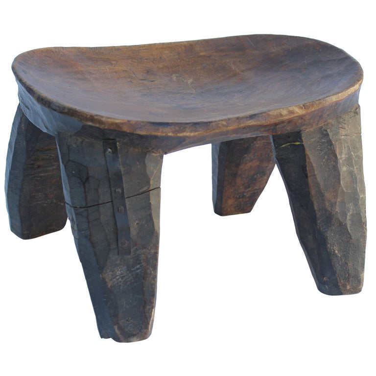 African Stool 1 at 1stdibs