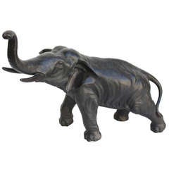 Japanese Bronze Elephant Japanese Bronze Elephant