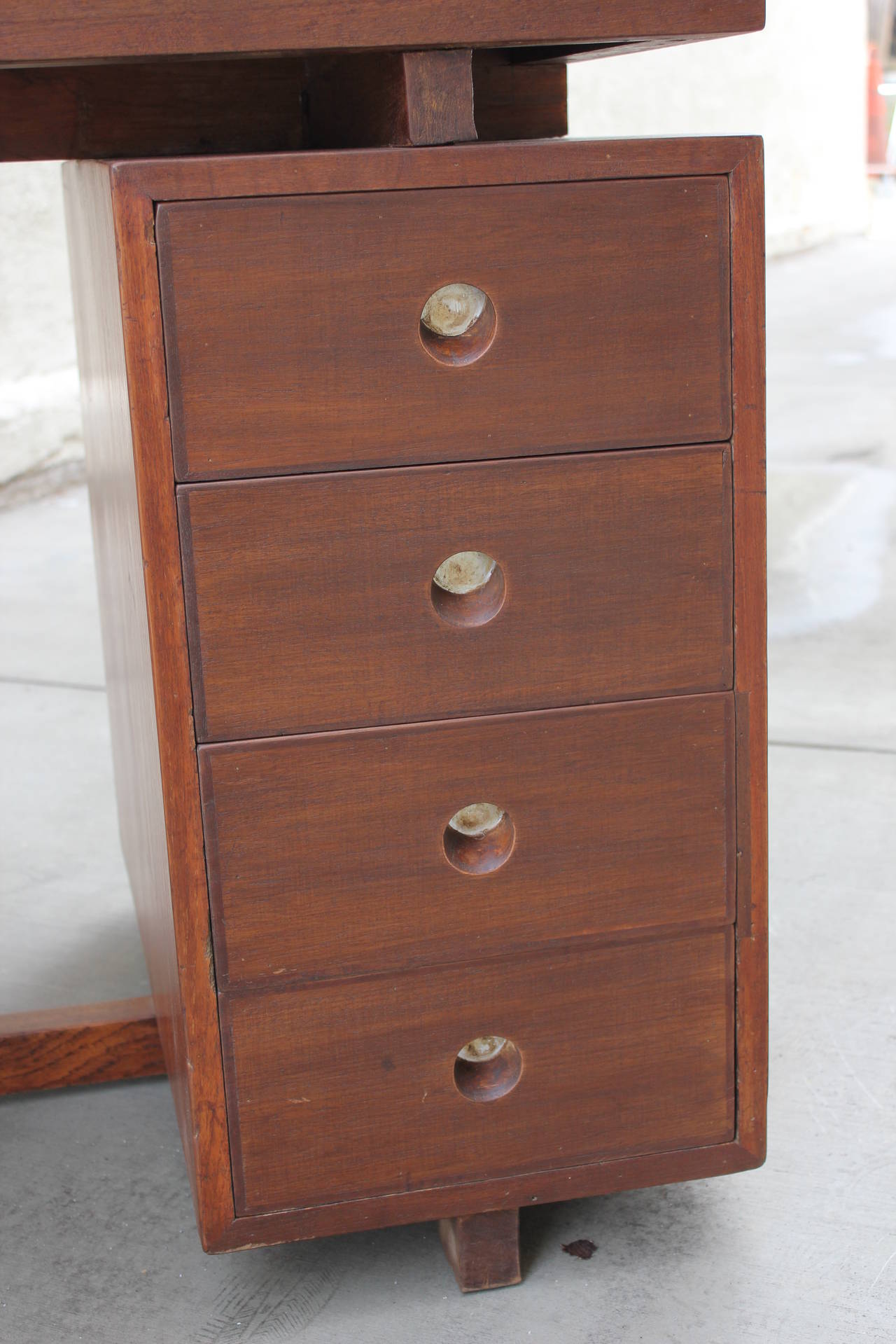 Metal Pierre Jeanneret Bureau of Administration Desk