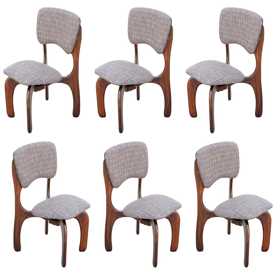 Set of Six Don Shoemaker Chairs