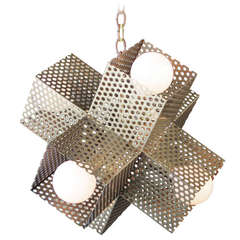 Downtown Perforated X Lamp