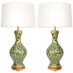 Pair of Imari Japanese Lamps