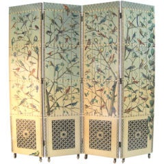 Used Early Rare Fornasetti Double Sided Screen