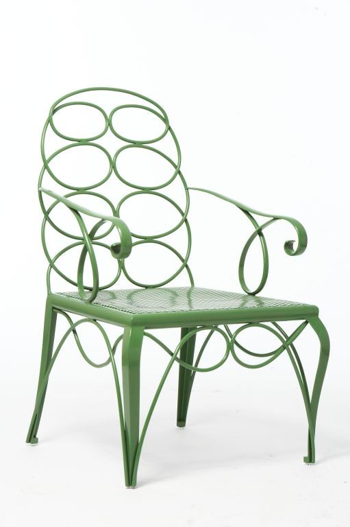 Available with or without Arms.<br />
Powder Coated Steel for Outdoor and Indoor.<br />
200 Plus Colors from which to Choose.