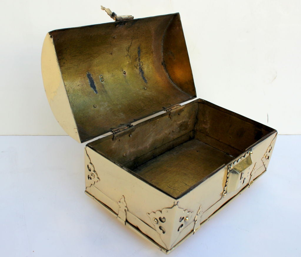 Spanish Solid Brass Box