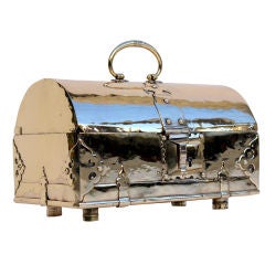 Antique Solid Brass Box