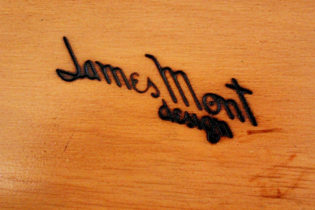 Mid-20th Century Pair of James Mont Cabinets
